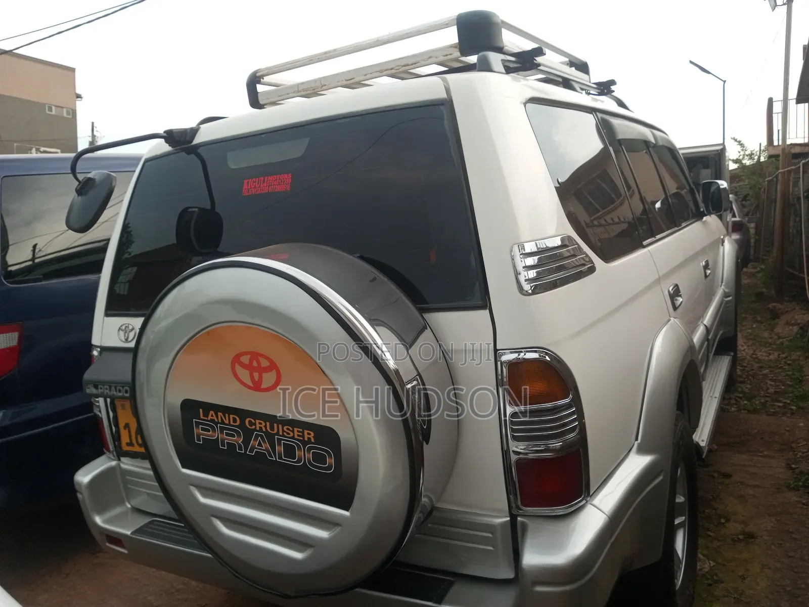 Toyota Land Cruiser Prado 2002 Off white