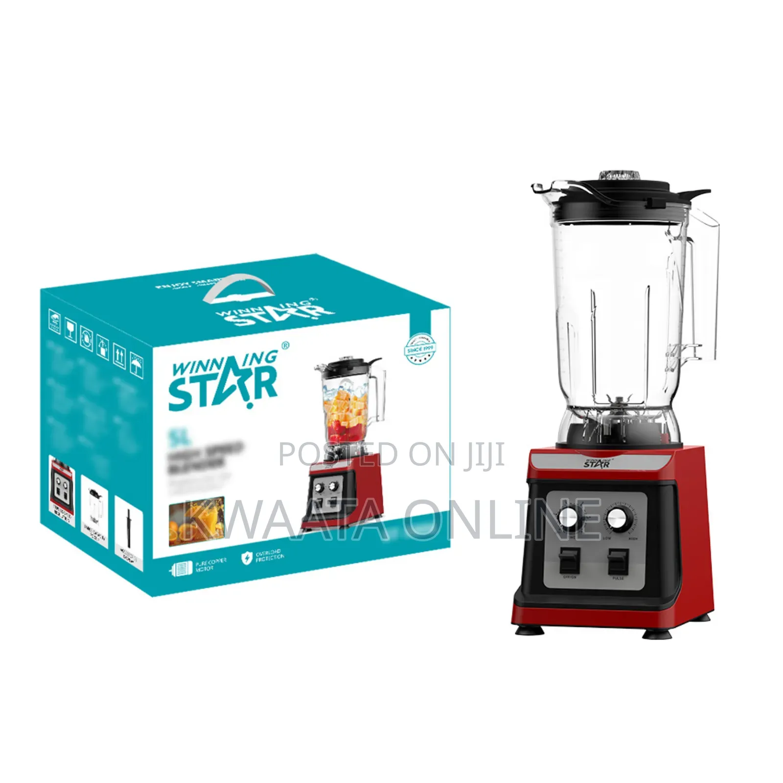 Winning Star St-5906 Multifunctional 2000w Grinder Juicer 5l Blender