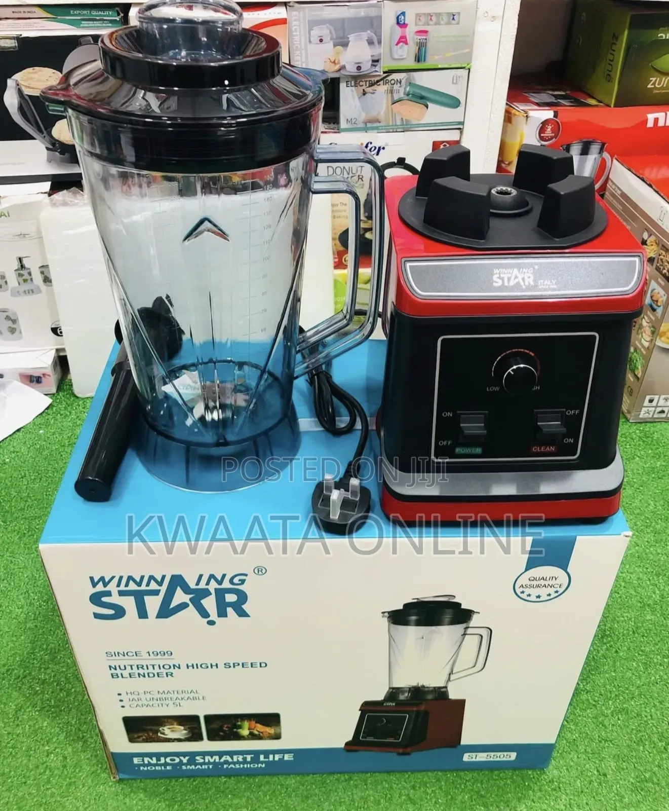 Winning Star St-5906 Multifunctional 2000w Grinder Juicer 5l Blender