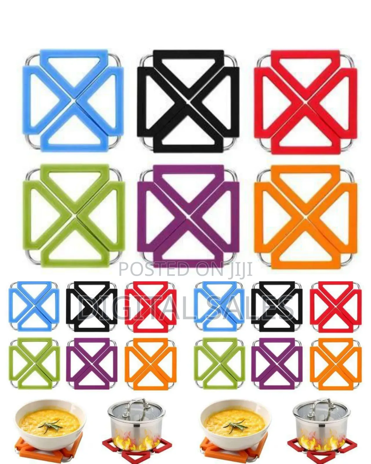 Trivet Mat Expandable Hot Pot Holder