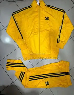 Yellow and Blue Color Original Track Suits