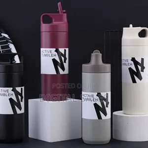 Suction Nozzle Sports Kettle Stainless Steel Thermos