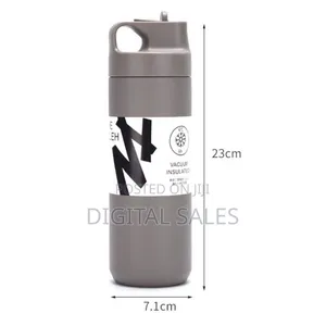Suction Nozzle Sports Kettle Stainless Steel Thermos