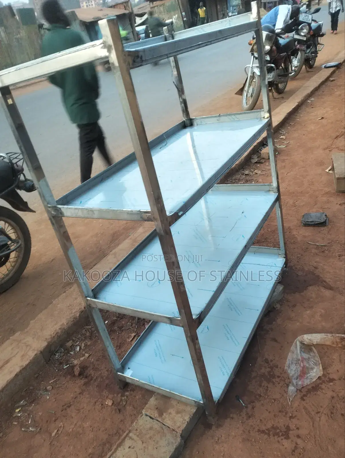 Stainless Steel Rack for Four Slives
