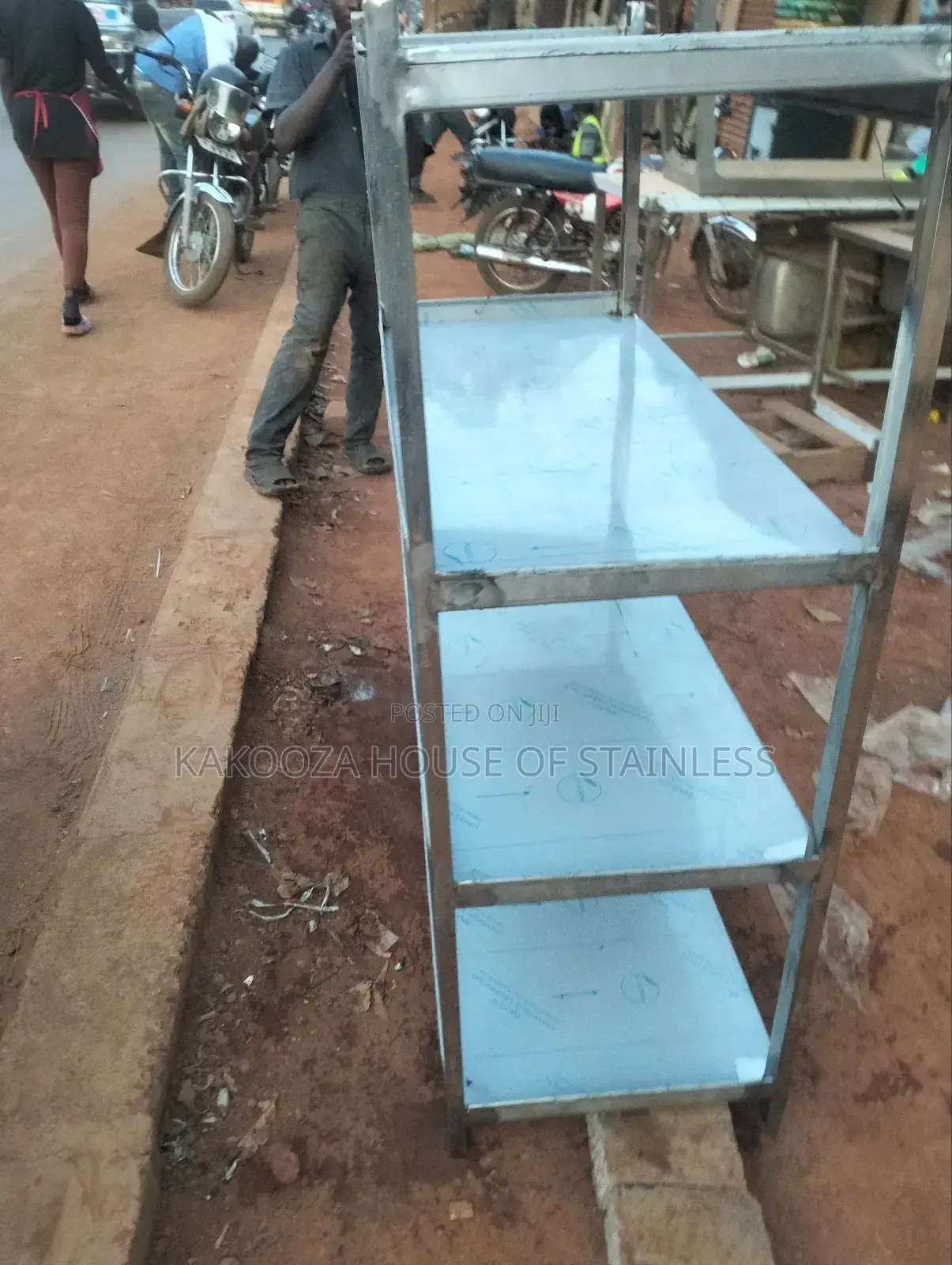 Stainless Steel Rack for Four Slives