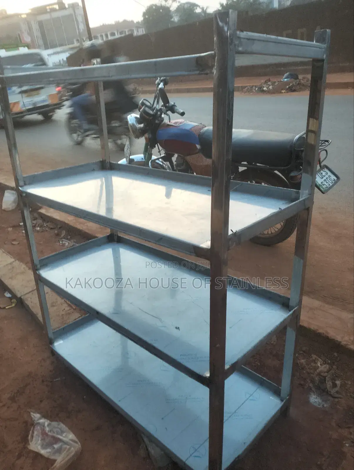 Stainless Steel Rack for Four Slives