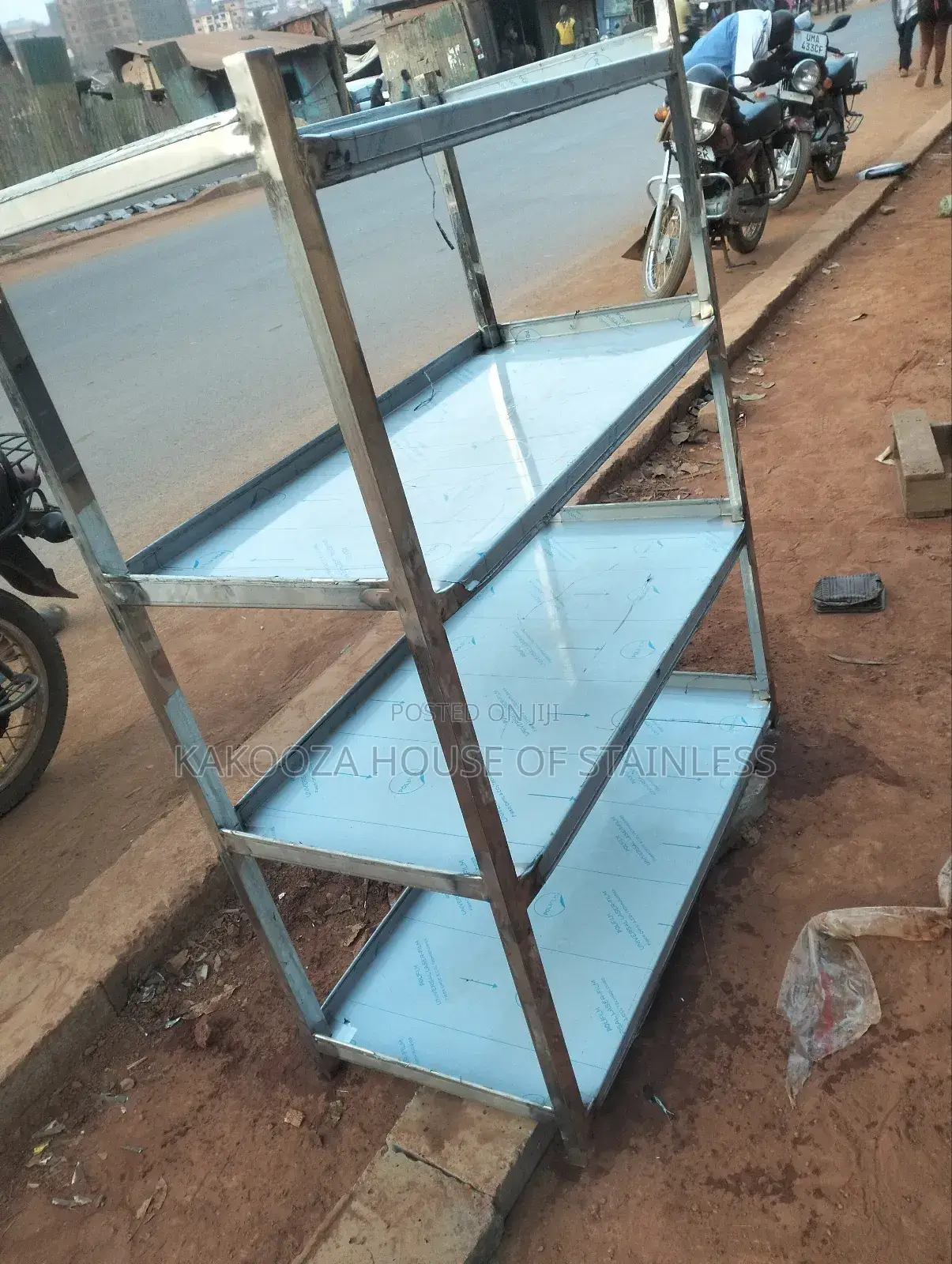 Stainless Steel Rack for Four Slives
