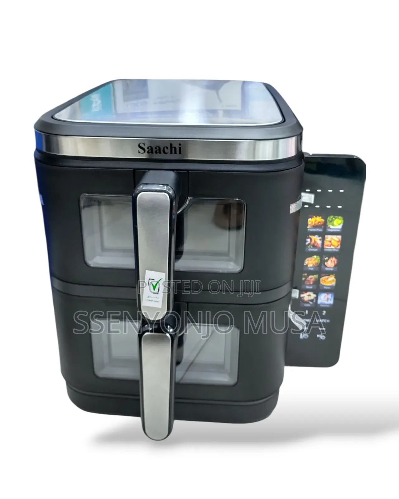 Saachi 11l Double Stack Air Fryer - Nl-Af-4796d, Healthy -