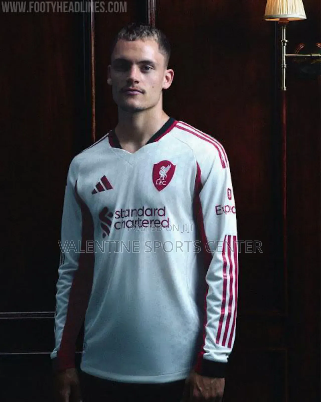 Big Long Liverpool Jersey New Season Original Player Vision