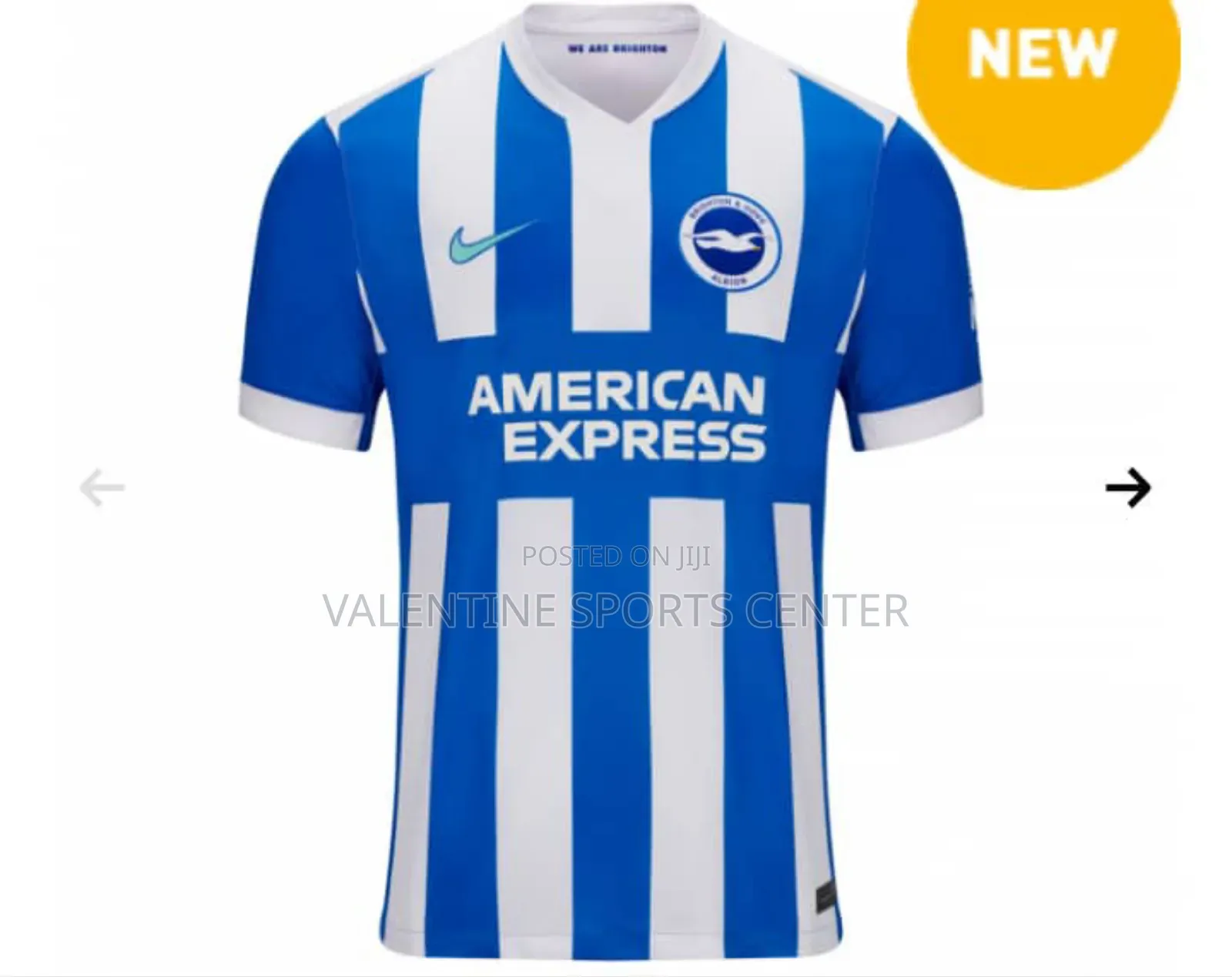 American Express Club Jersey Player Vision New Season Original