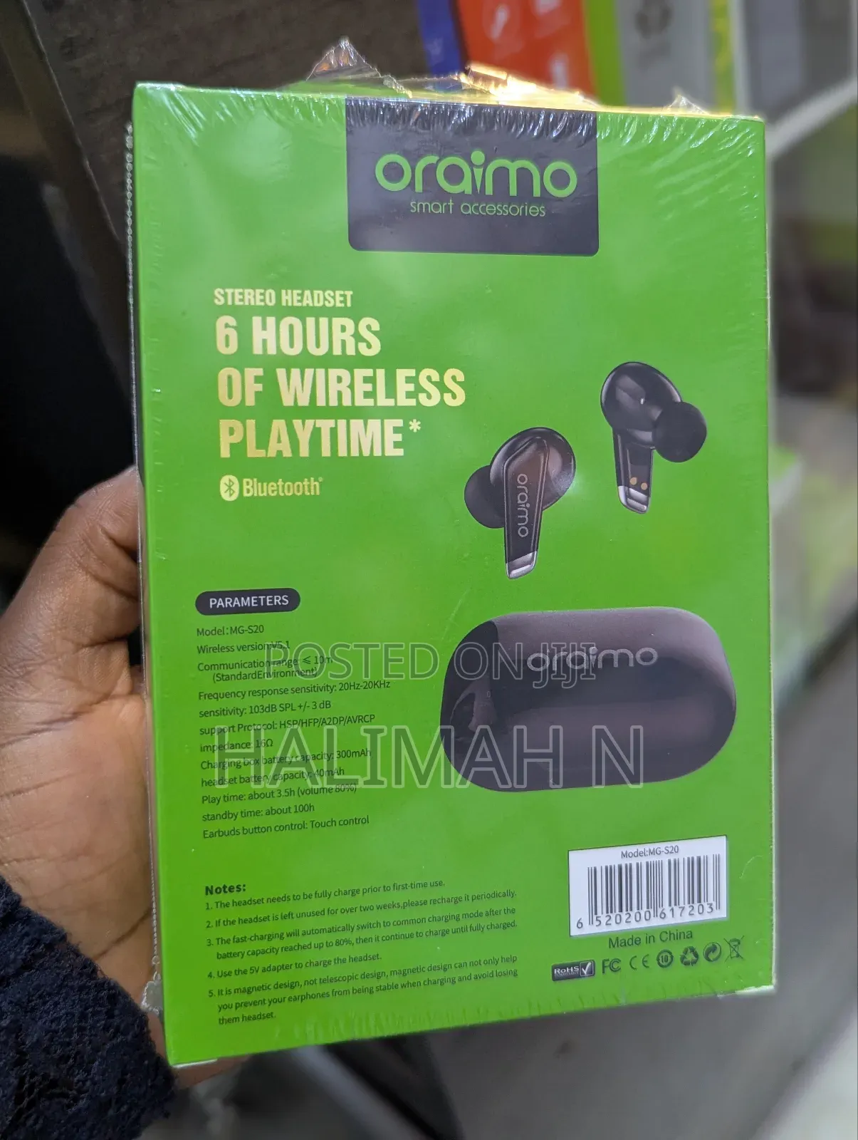 Oraimo S20