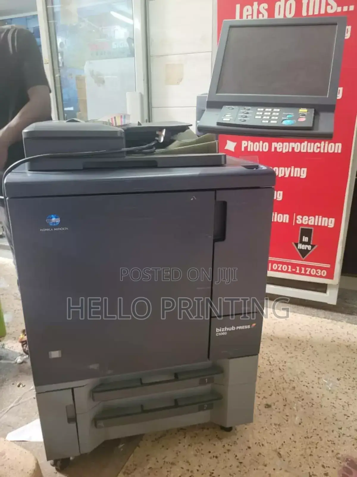 Clean Working Konica C1060 Press - New Stock .