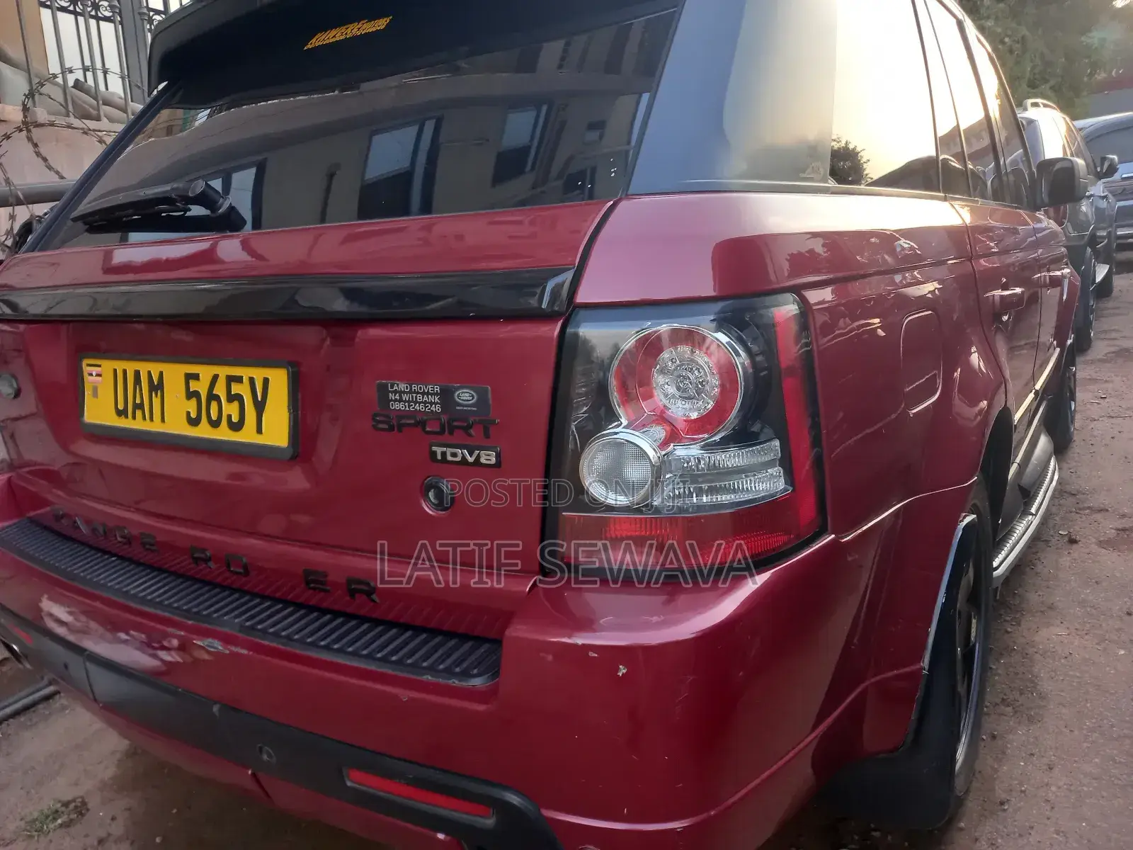 Land Rover Range Rover Sport HSE 4x4 (5.0L 8cyl 6A) 2010 Red