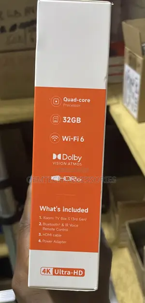 Xiaomi Tv Box S (3rd Gen) Ultra-Hd With Google Tv