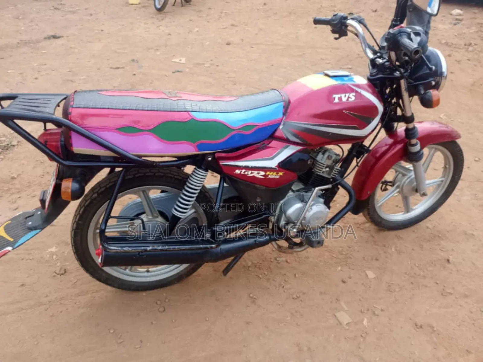 TVS HLX 125 2022 Red