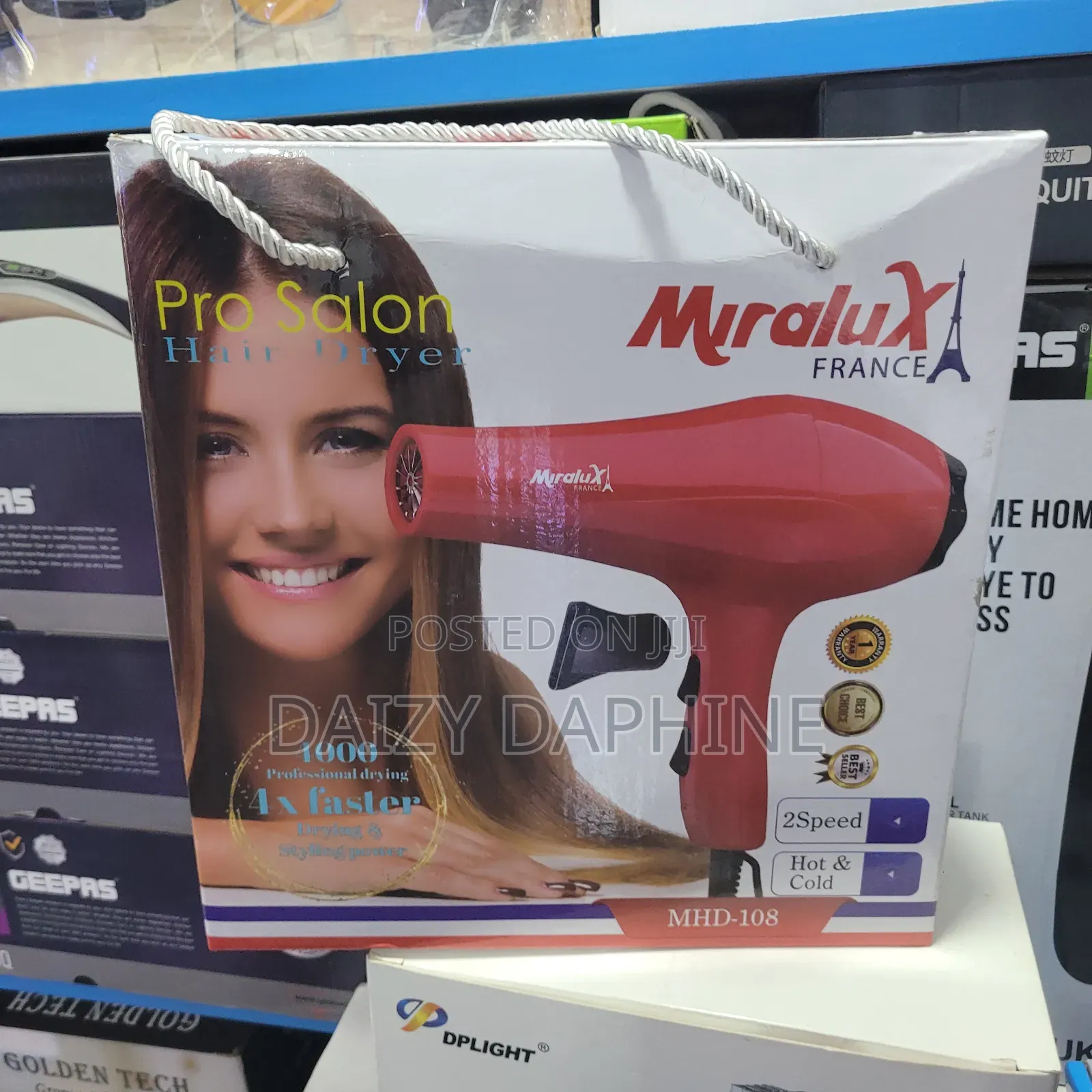 Proffessional Hair Dryer Miralux, Electric Hair Dryer Miralux