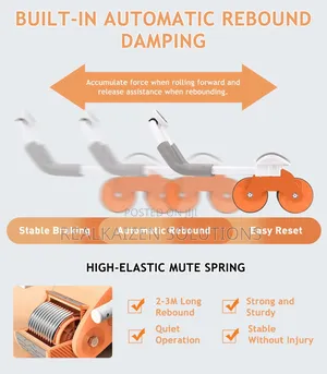 Automatic Rebound Abdominal, With Elbow Support Ab Roller Wheel