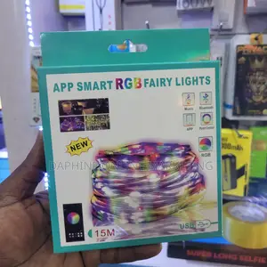 15m App Smart RGB Fairly Lights, Led Strip Light 15m