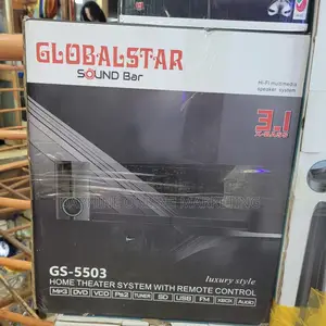 Sound Bar Gs-5503 Globalstar, 3.1 Extra Bass Home Theater System