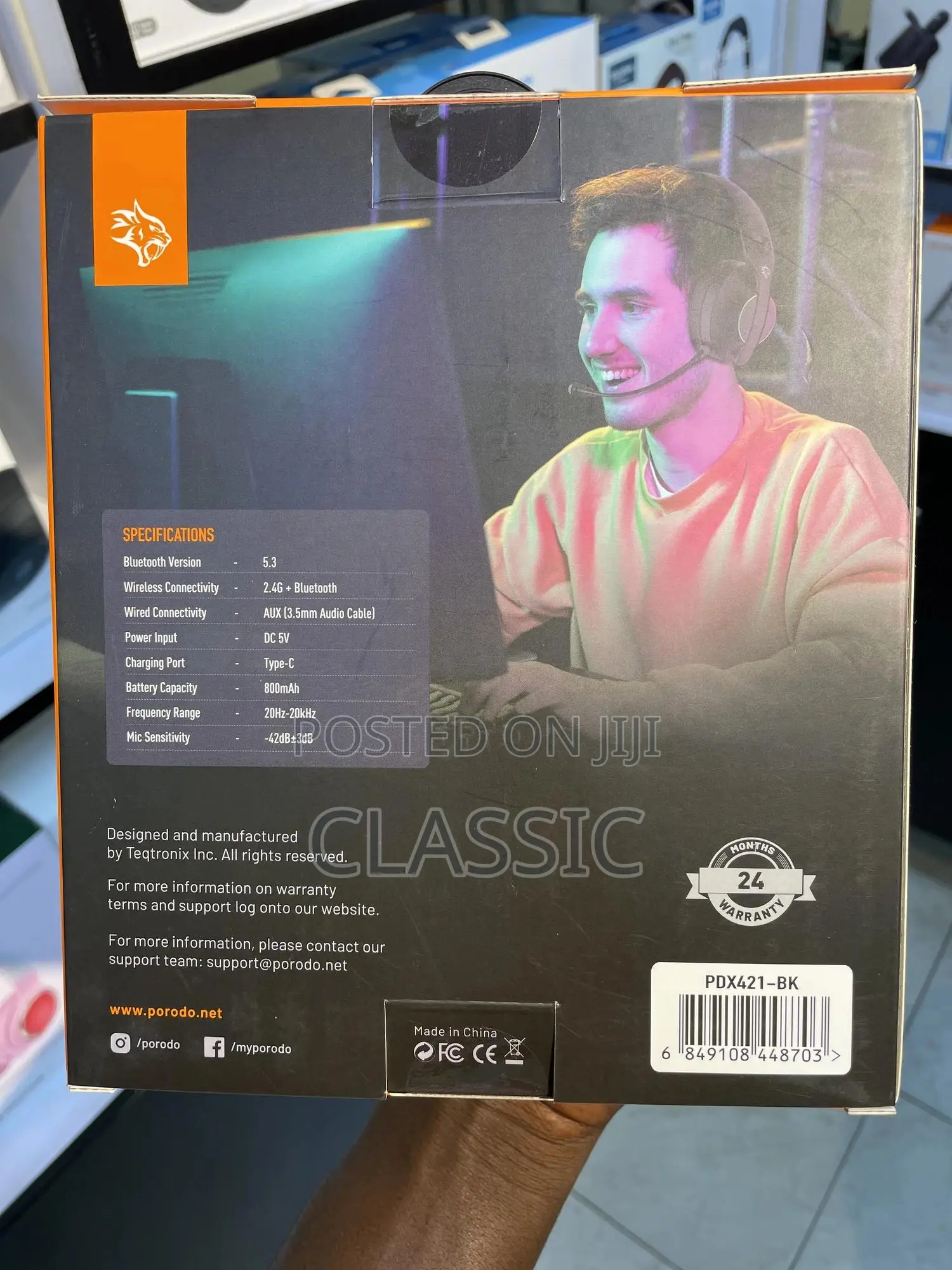 Porodo Gaming Triple-mode Gaming Headphone
