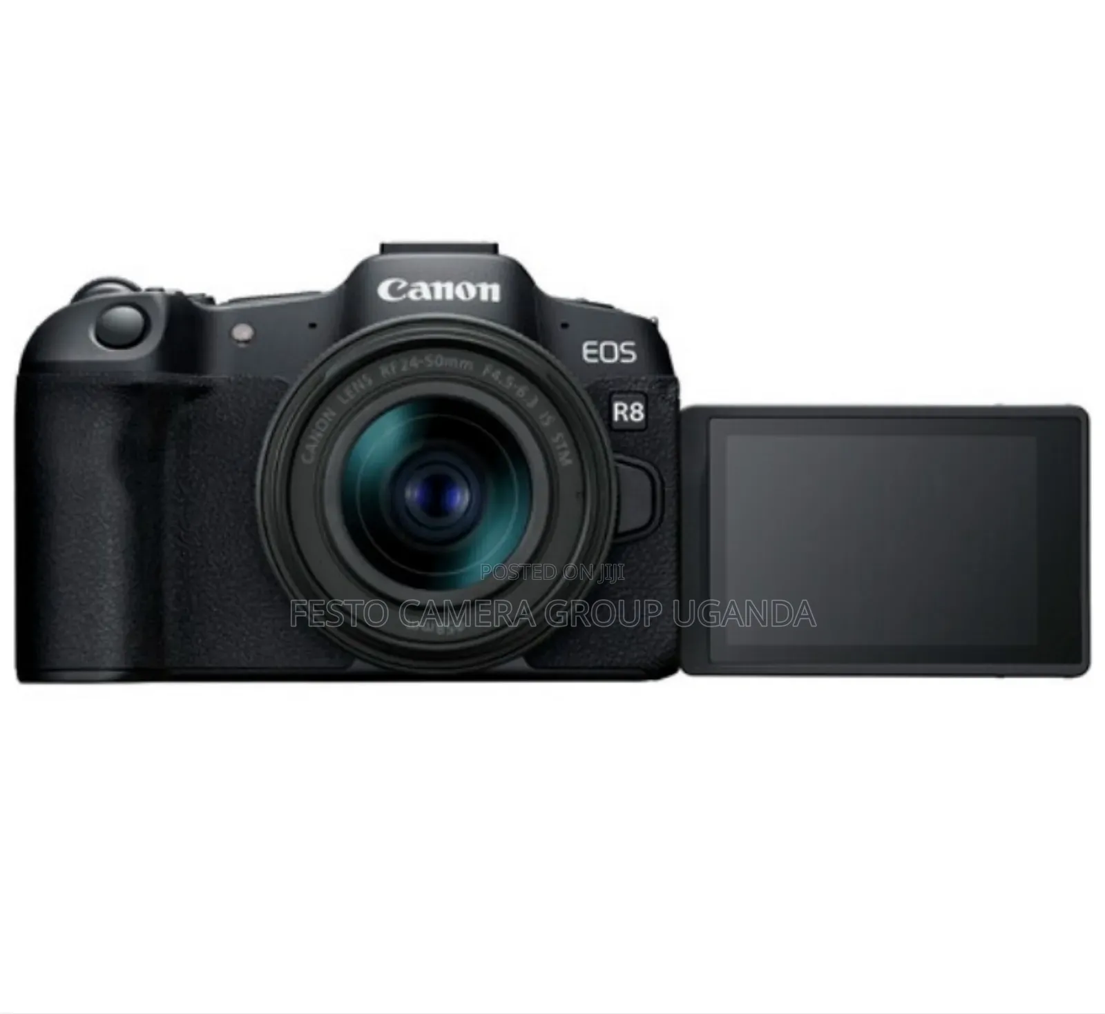 Canon Eos R8 Mirrorless Camera With Rf 24-50mm F/4.5-6.3 Is STM Lens