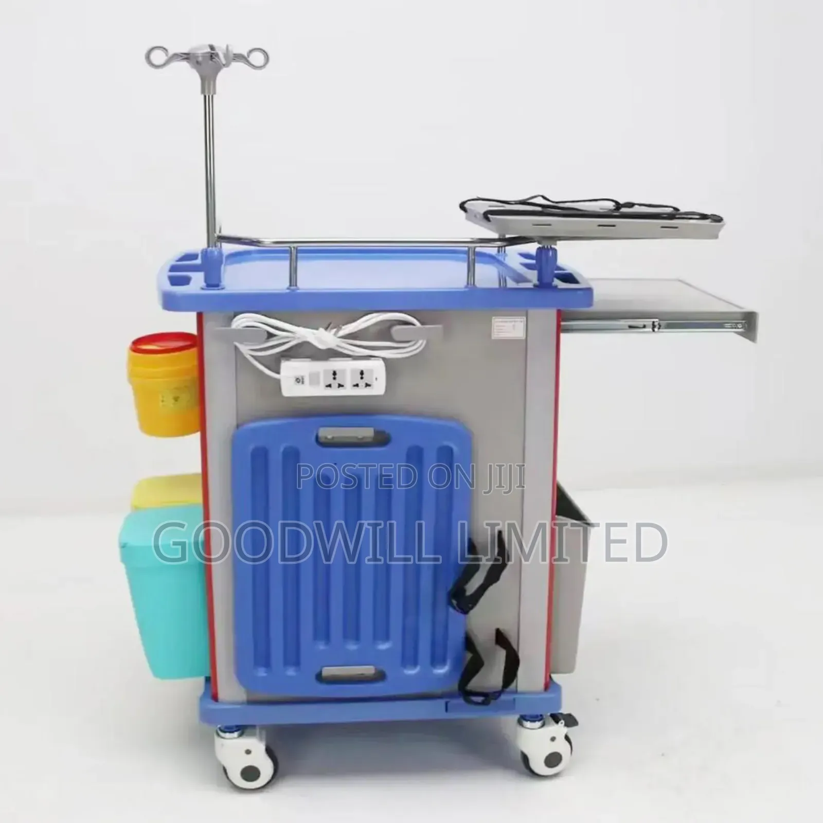 Abs Plastic Emmergecy Trolley/Crash Cart