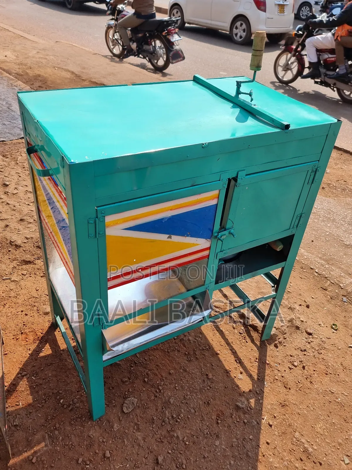 Approved and Granteed Charcoal Popcorn Machines