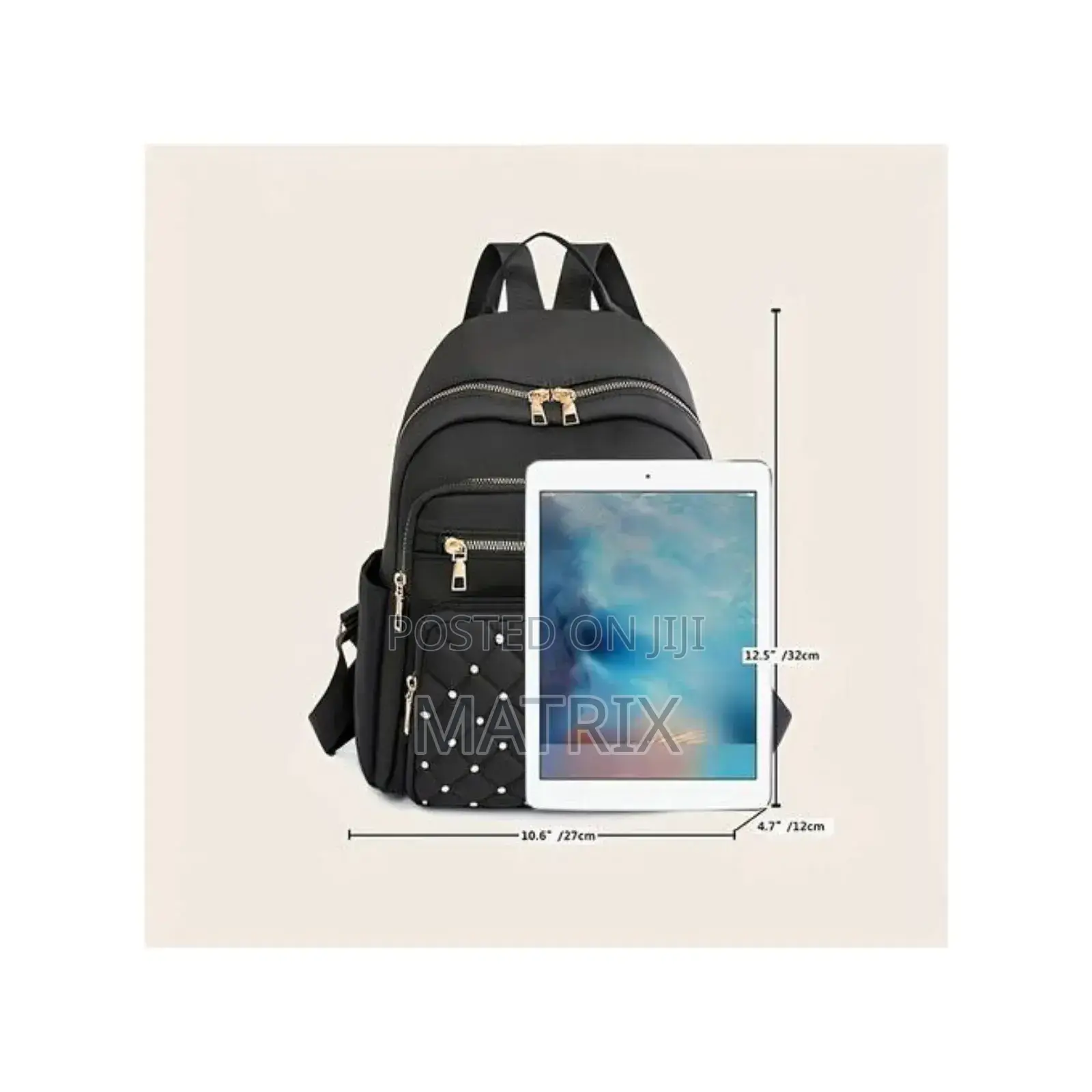 Women's Fashion Oxford Backpack , Girls School Bag, Casual Travel Bag