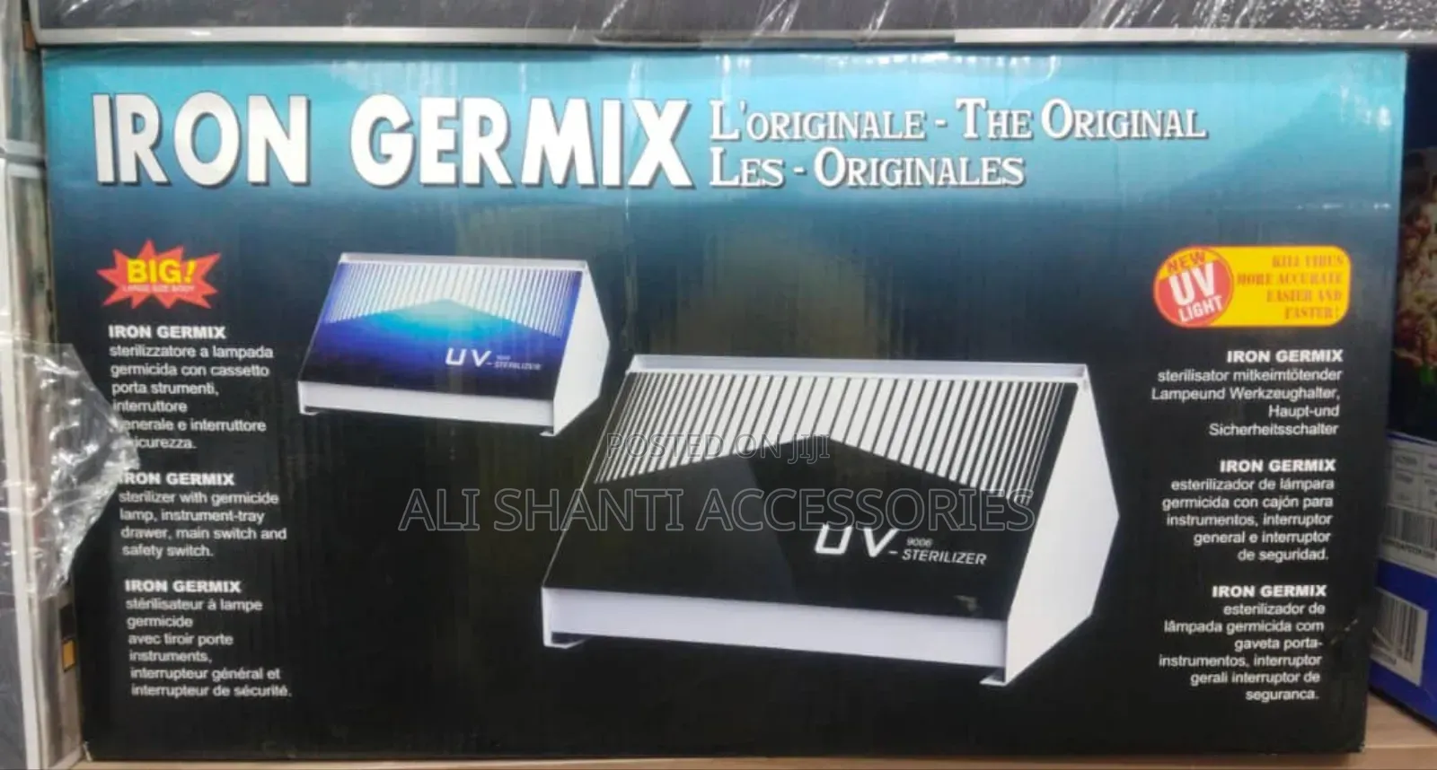 Iron Germix Uv Sterilizer, Uv Sterilizer for Hair Clippers