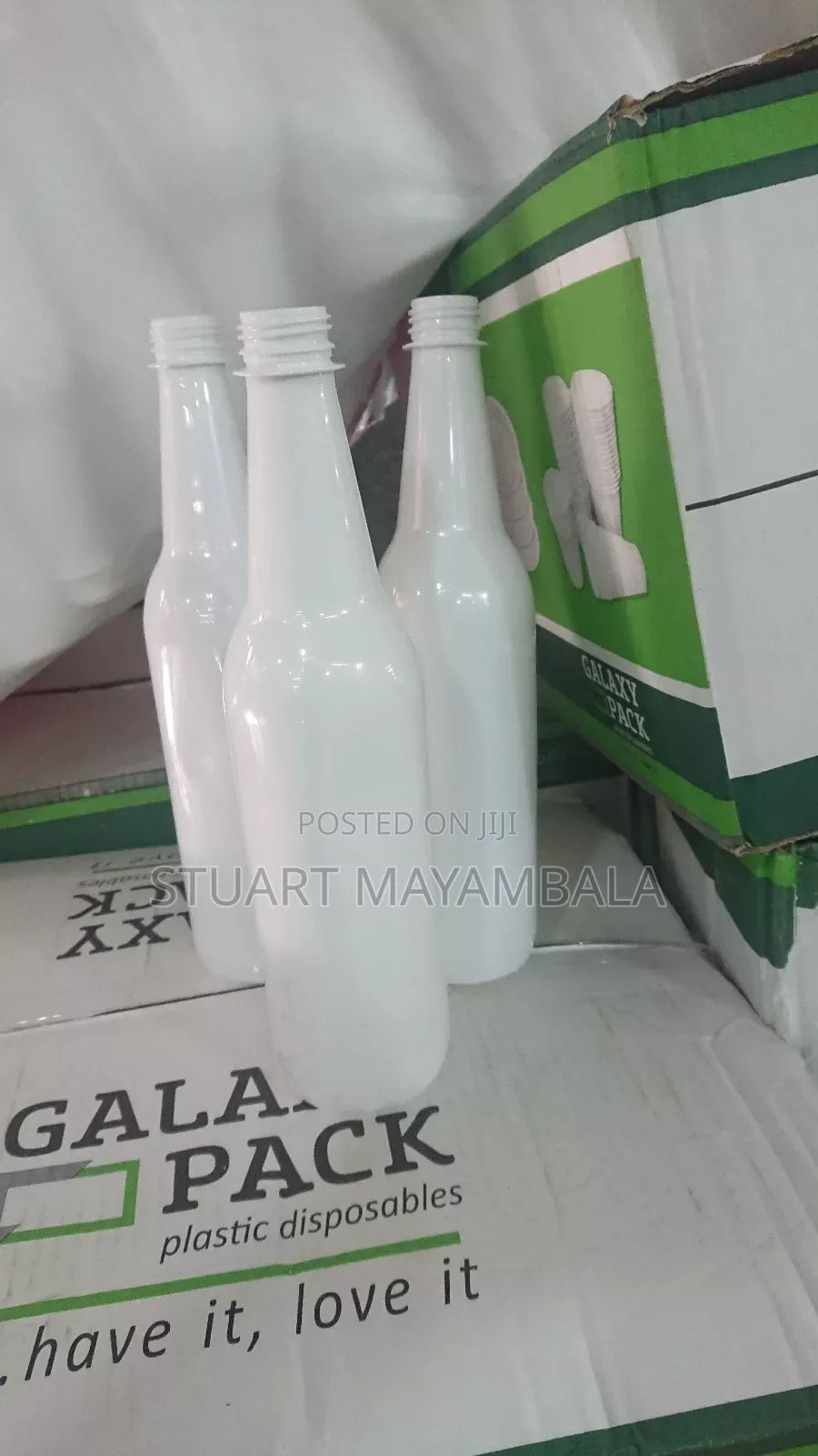 White Natural Bottle