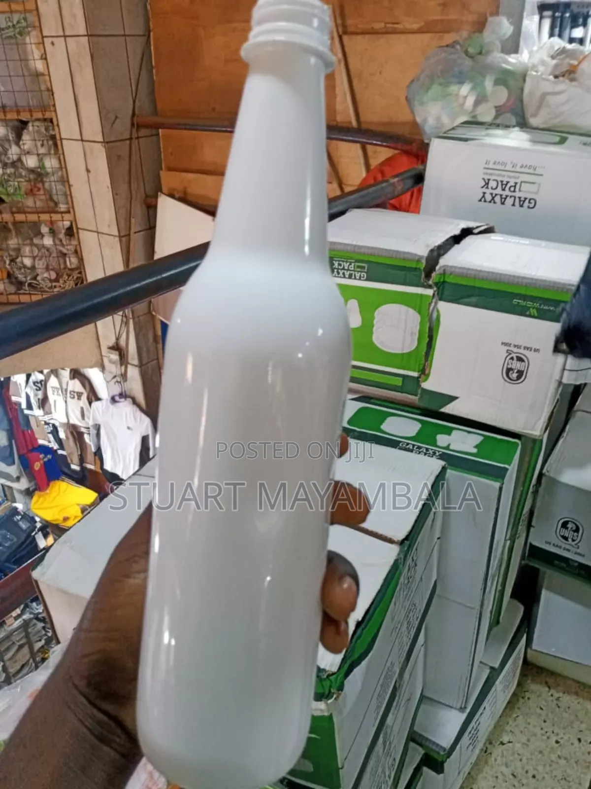White Natural Bottle