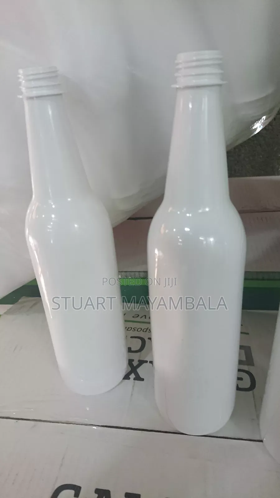 White Natural Bottle
