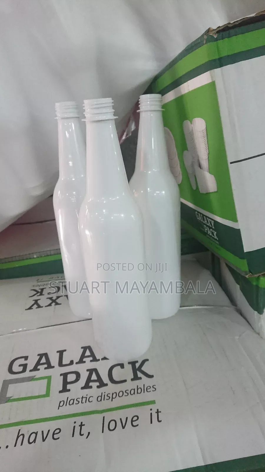 White Natural Bottle