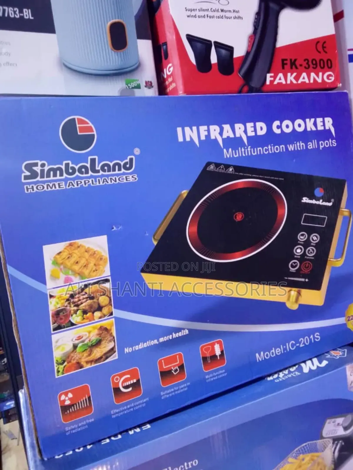 Simbaland Infrared Single Burn Cooker
