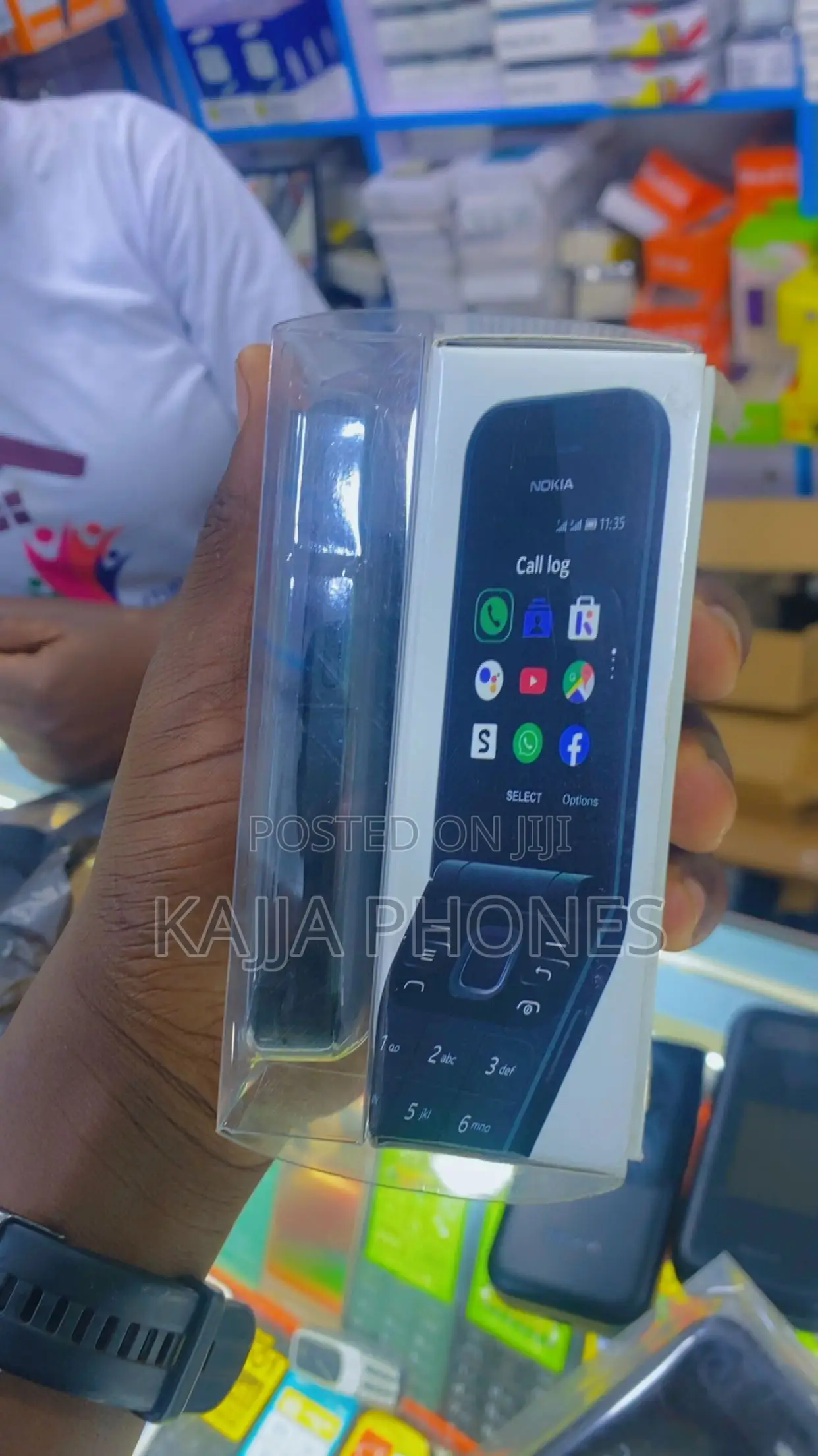 New Nokia 2720 Flip 512 GB Black