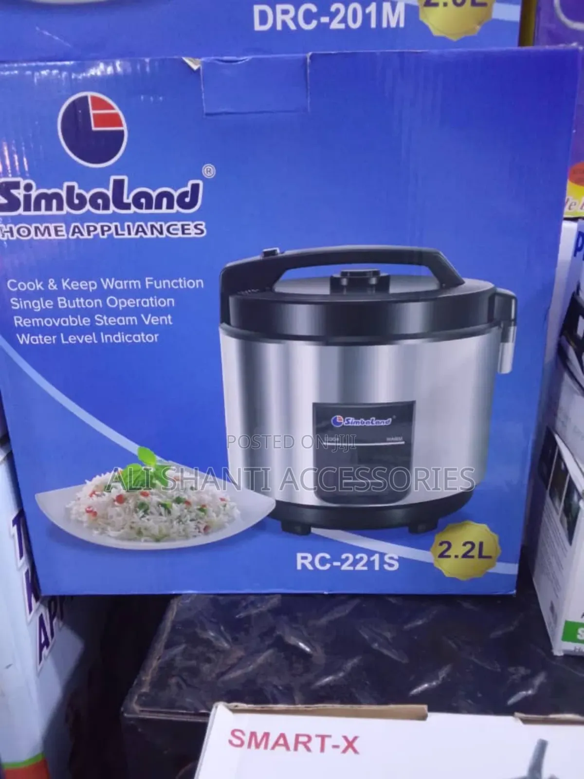 2.2l Rice Cooker Simbaland, Electric Rice Cooker Simbaland
