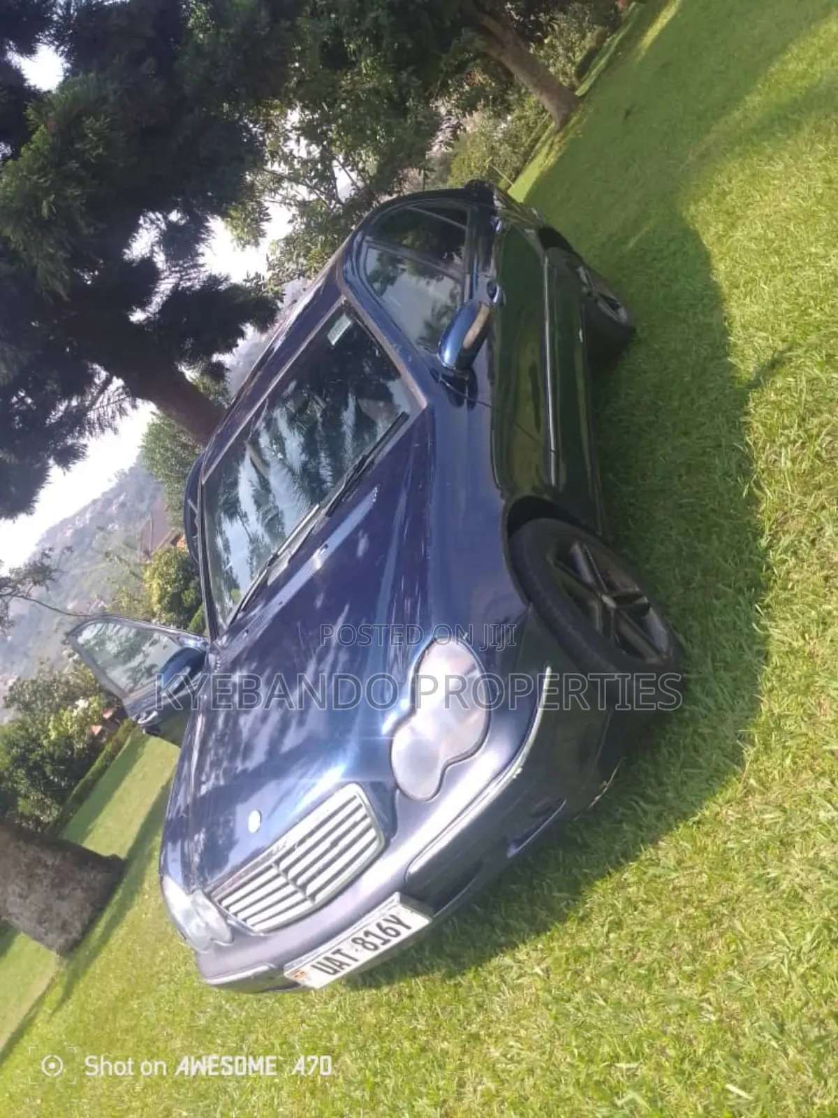 Mercedes-Benz C200 2002 Blue
