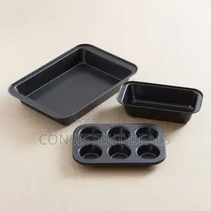 3pcs Cake Baking Trays