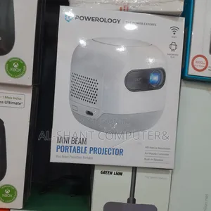 Powerology Mini Beam Portable Projector Rechargeable