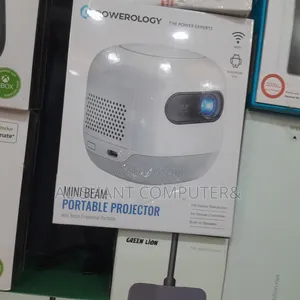 Powerology Mini Beam Portable Projector Rechargeable