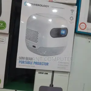 Powerology Mini Beam Portable Projector Rechargeable