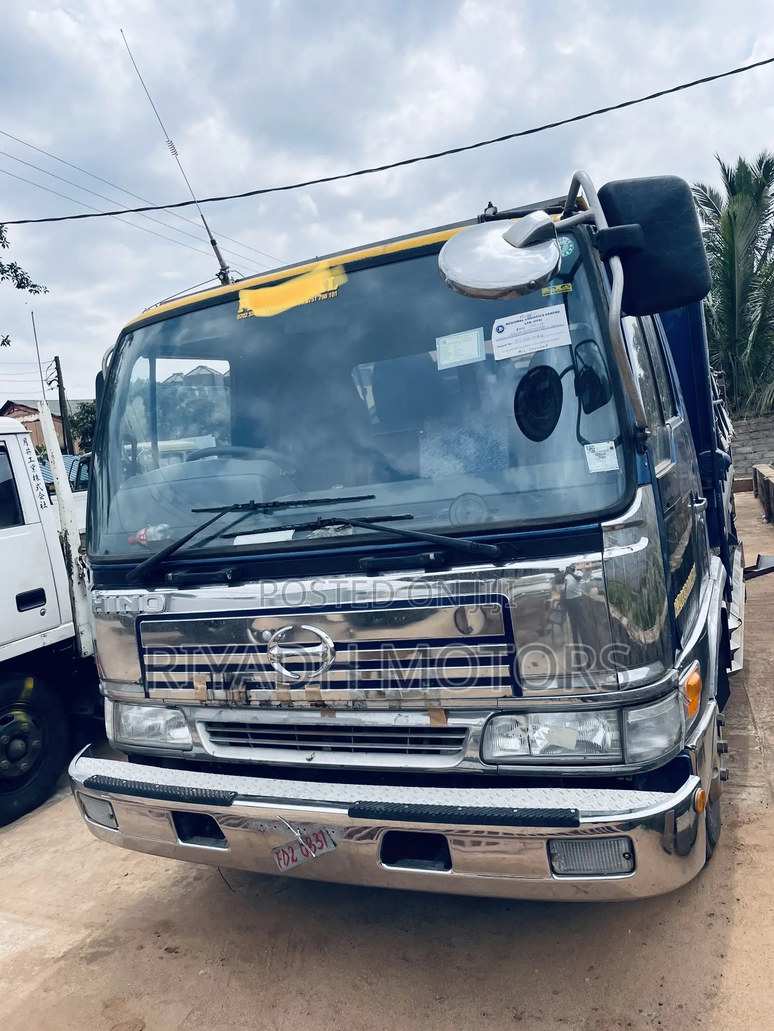 Hino Dumper J08c Engine Well Maintained