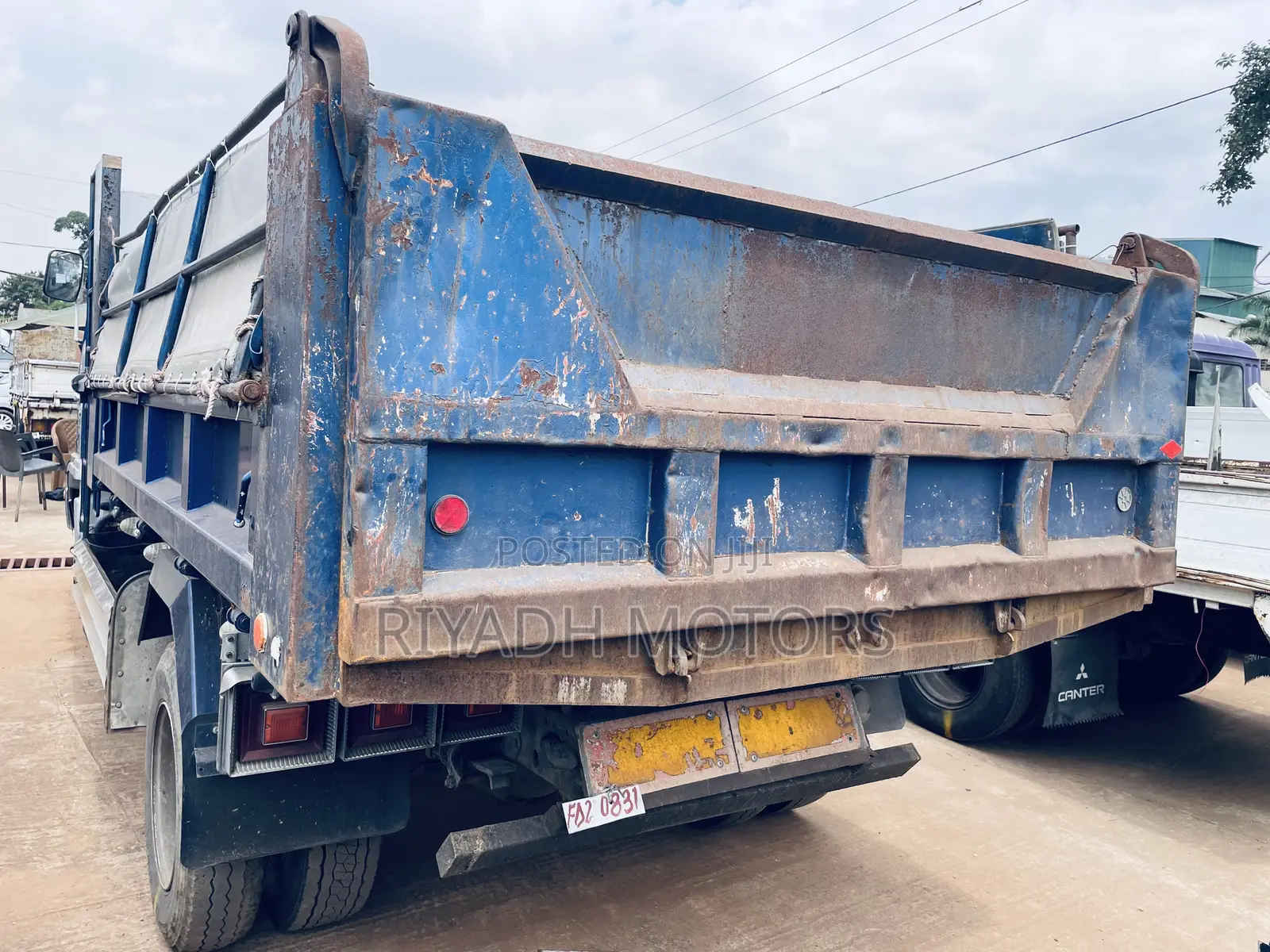 Hino Dumper J08c Engine Well Maintained