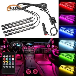 Car Foot Lights Phone Connection