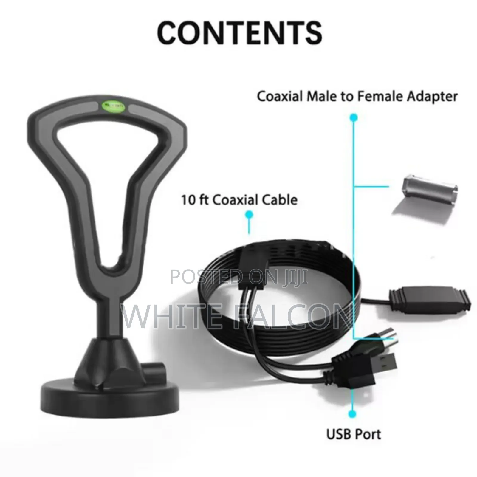 Digital Antenna Indoor Outdoor With DTMB Signal Booster
