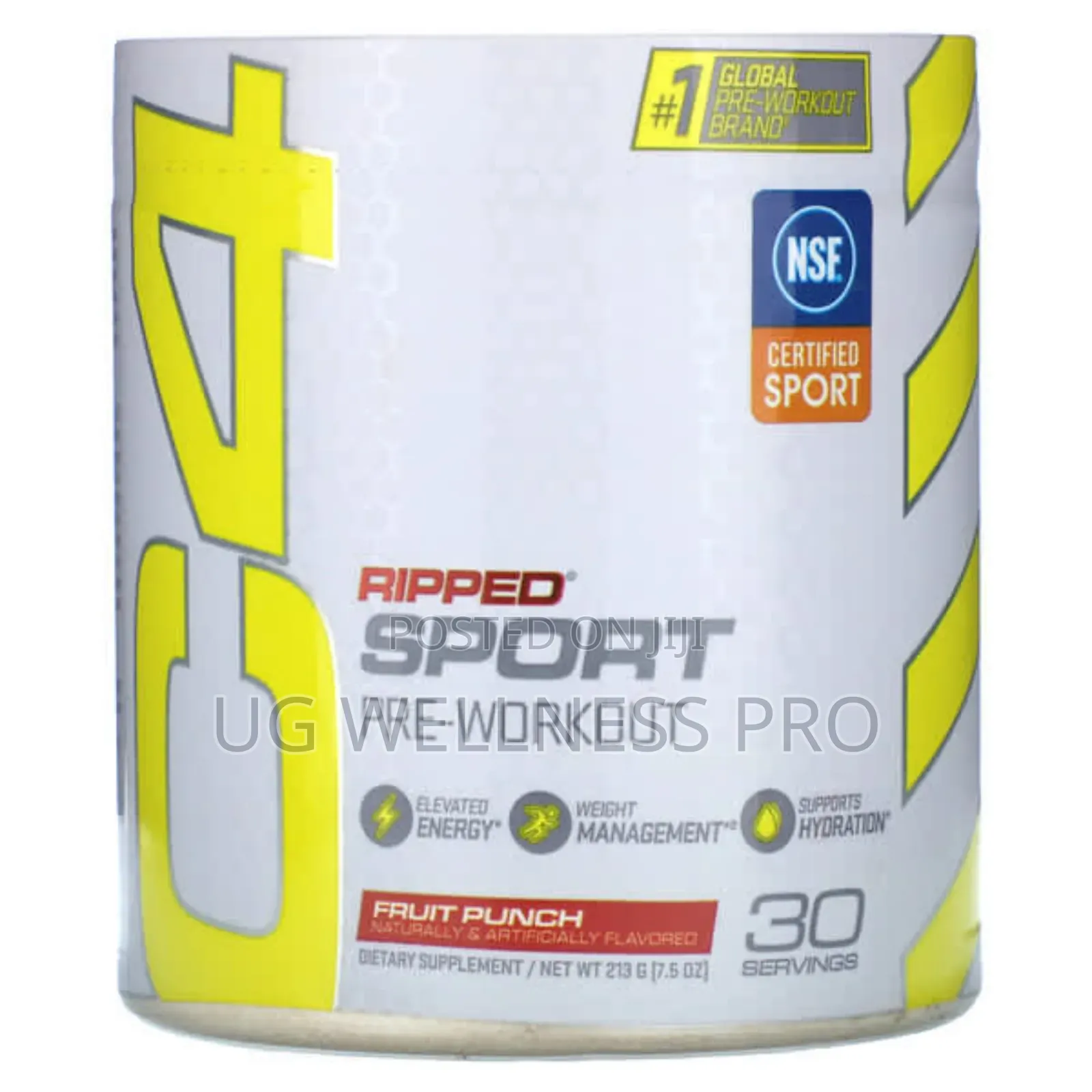 C4 Cellucor, C4 Sport Ripped, Preworkout, Fruit Punch, 30 Servings