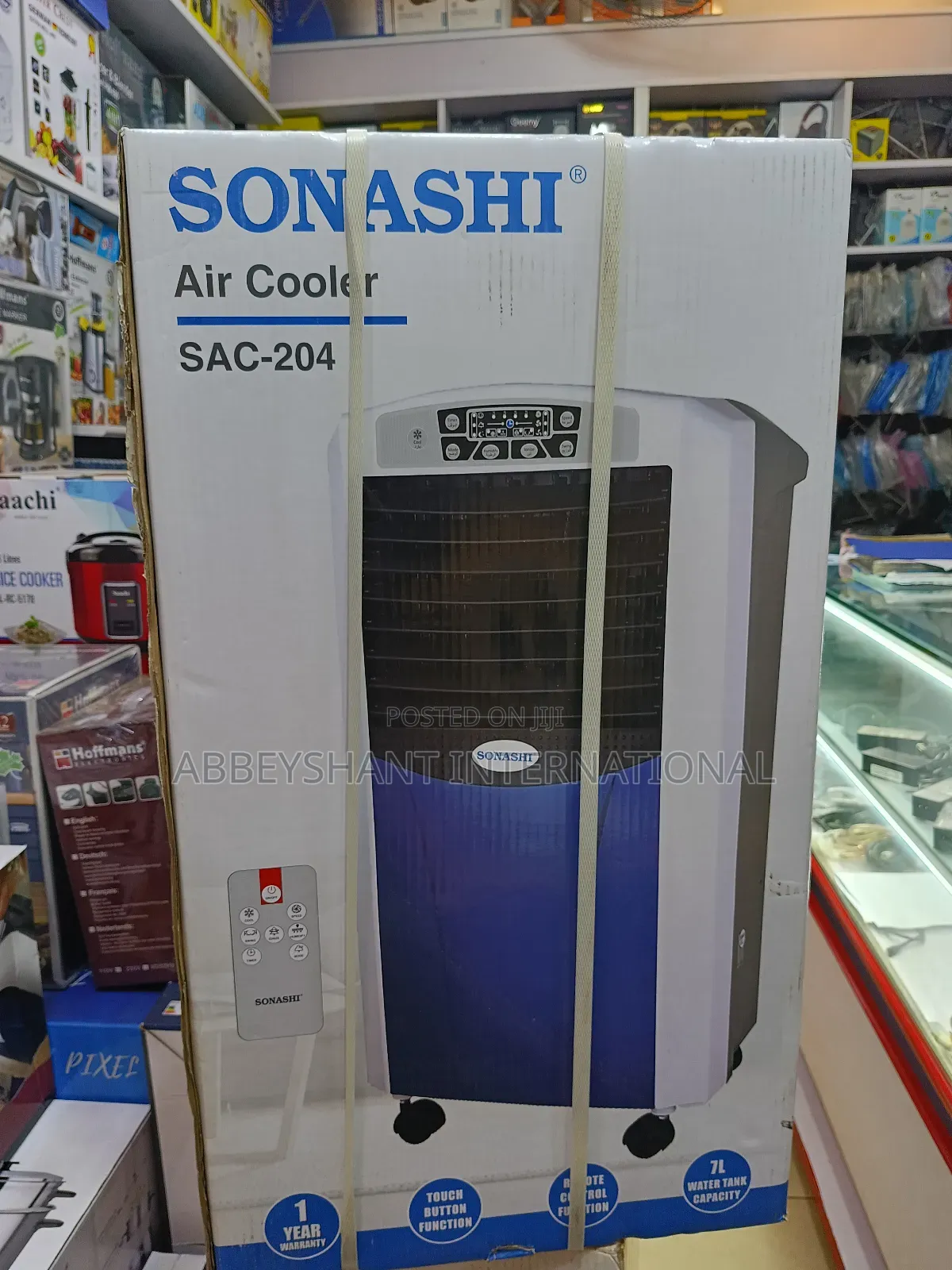 Portable Evaporative Air Cooler/7-Liter Water Tank Air Cooler