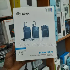 Boya By-wm4 Pro K2 Dual Channel Wireless Microphone