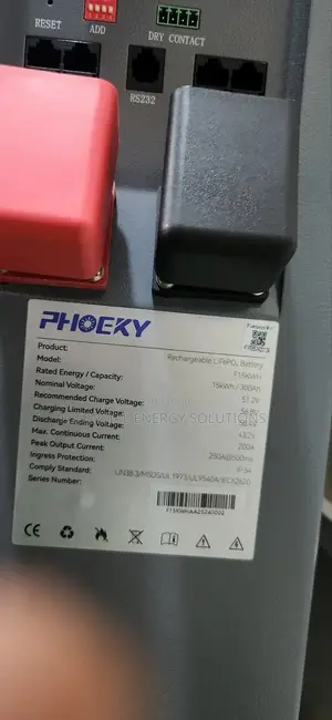 15kw 48v 300ah Solar Lithium Ion Phosphate Battery