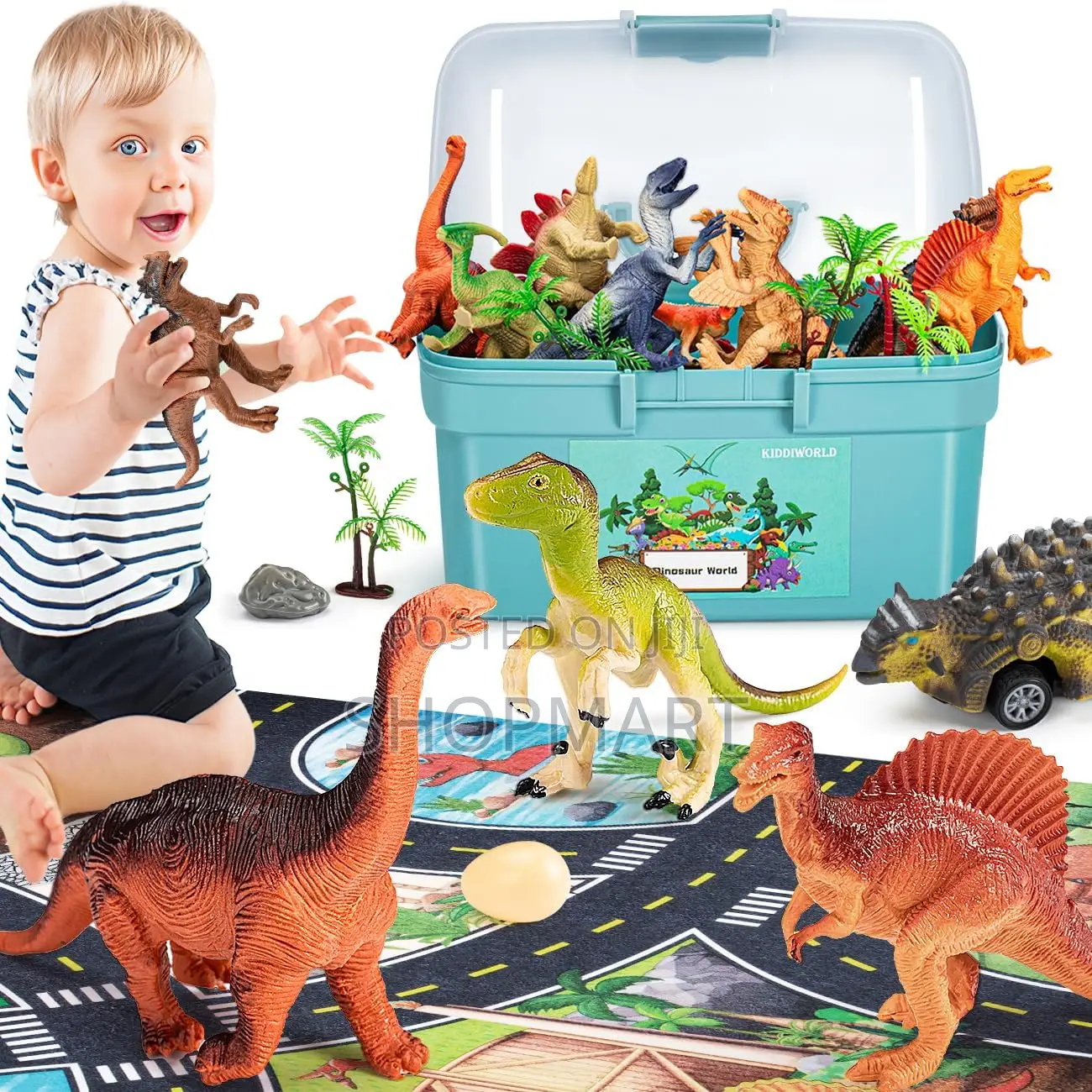 Hahagift Kids Brand New Dinosaur World Set